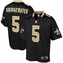 Load image into Gallery viewer, Men&#39; NFL Pro Line Teddy Bridgewater Black New Orleans Saints Big &amp; Tall Player Jersey