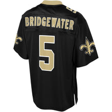 Load image into Gallery viewer, Men&#39; NFL Pro Line Teddy Bridgewater Black New Orleans Saints Big &amp; Tall Player Jersey