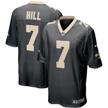 Load image into Gallery viewer, Men&#39; Nike Taysom Hill Black New Orleans Saints Game Jersey