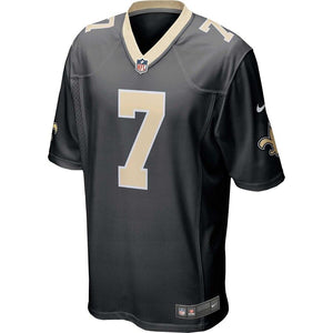 Men' Nike Taysom Hill Black New Orleans Saints Game Jersey