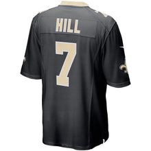 Load image into Gallery viewer, Men&#39; Nike Taysom Hill Black New Orleans Saints Game Jersey