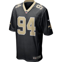 Load image into Gallery viewer, Men&#39; Nike Cameron Jordan Black New Orleans Saints Game Jersey