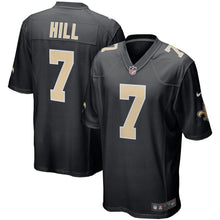Load image into Gallery viewer, Men&#39; Nike Taysom Hill Black New Orleans Saints Event Game Jersey