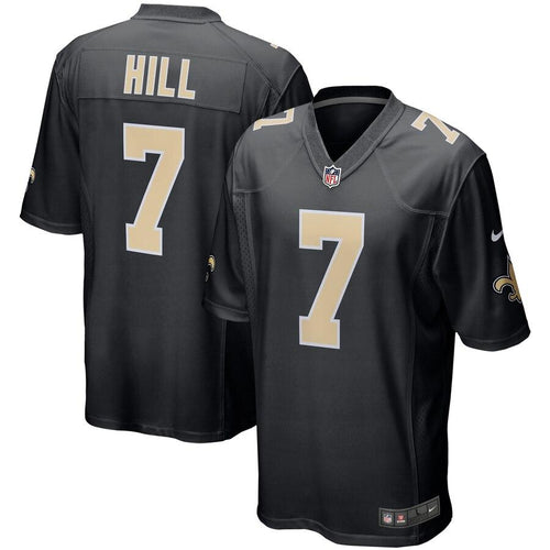 Men' Nike Taysom Hill Black New Orleans Saints Event Game Jersey