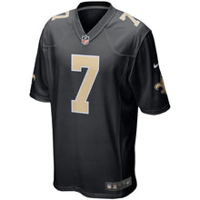Load image into Gallery viewer, Men&#39; Nike Taysom Hill Black New Orleans Saints Event Game Jersey