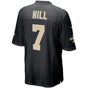 Men' Nike Taysom Hill Black New Orleans Saints Event Game Jersey