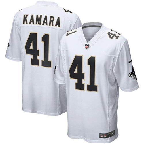 Men' Nike Alvin Kamara White New Orleans Saints Event Game Jersey