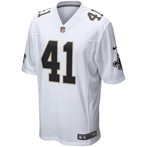 Men' Nike Alvin Kamara White New Orleans Saints Event Game Jersey