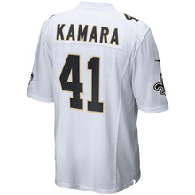 Load image into Gallery viewer, Men&#39; Nike Alvin Kamara White New Orleans Saints Event Game Jersey