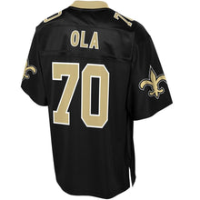 Load image into Gallery viewer, Men&#39; NFL Pro Line Michael Ola Black New Orleans Saints Big &amp; Tall Team Player Jersey