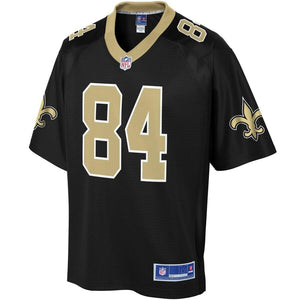 Men' NFL Pro Line Lil&#x27;Jordan Humphrey Black New Orleans Saints Player Jersey