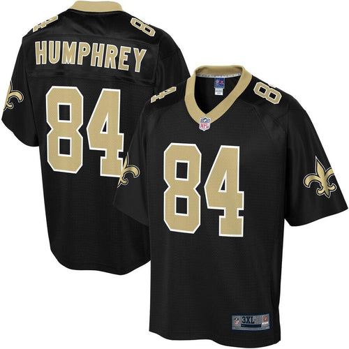 Men' NFL Pro Line Lil'Jordan Humphrey Black New Orleans Saints Big & Tall Player Jersey