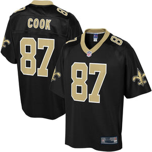 Men' NFL Pro Line Jared Cook Black New Orleans Saints Big & Tall Player Jersey