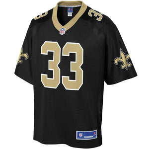 Men' NFL Pro Line Saquon Hampton Black New Orleans Saints Player Jersey