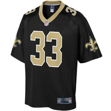 Load image into Gallery viewer, Men&#39; NFL Pro Line Saquon Hampton Black New Orleans Saints Big &amp; Tall Player Jersey