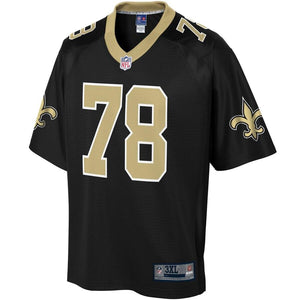 Men' NFL Pro Line Erik Mccoy Black New Orleans Saints Big & Tall Player Jersey