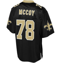 Load image into Gallery viewer, Men&#39; NFL Pro Line Erik Mccoy Black New Orleans Saints Big &amp; Tall Player Jersey