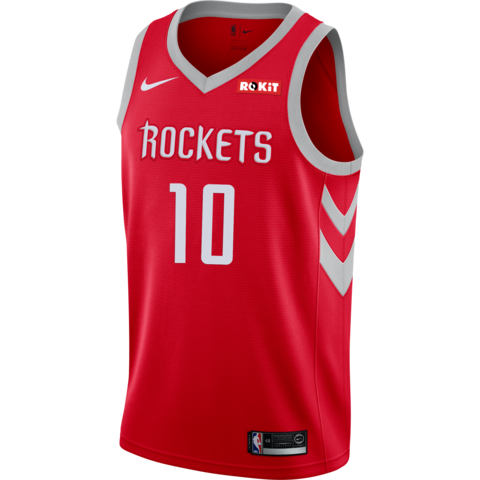 10 - Eric Gordon Houston Rockets Icon Edition Swingman Jersey - Red