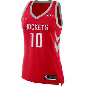 10 - Eric Gordon Women's Houston Rockets Icon Edition Swingman Jersey - Red