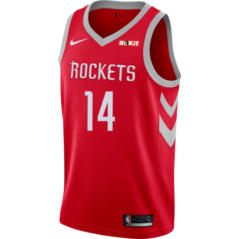 14 - Gerald Green Houston Rockets Icon Edition Swingman Jersey - Red