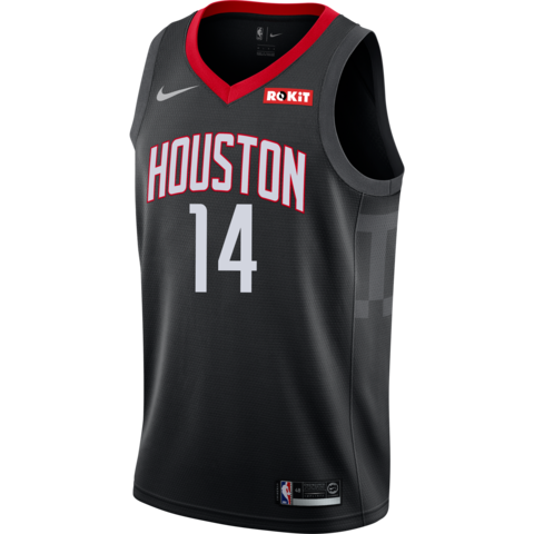 14 - Gerald Green Houston Rockets Statement Edition Swingman Jersey - Black