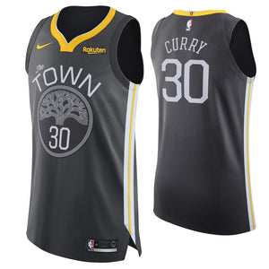 30 - Stephen Curry Golden State Warriors Authentic On Court Jersey - Grey