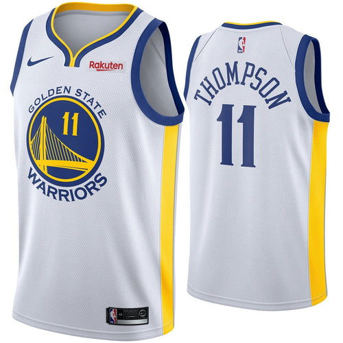 11 - Klay Thompson Golden State Warriors Swingman Association Jersey - White