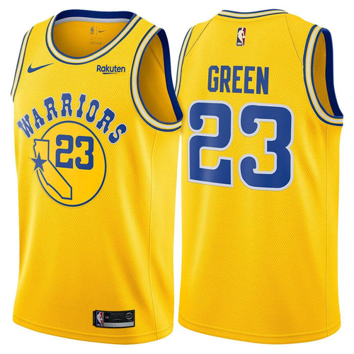 23 - Draymond Green Golden State Warriors Swingman Hardwood Classic Jersey - Gold
