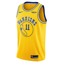 Load image into Gallery viewer, 11 - Klay Thompson Golden State Warriors Swingman Hardwood Classic Jersey - Gold