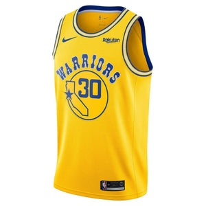 30 - Stephen Curry Golden State Warriors Swingman Hardwood Classic Jersey - Gold