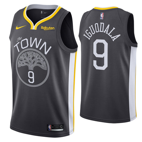 9 - Andre Iguodala Golden State Warriors Swingman Jersey - Grey