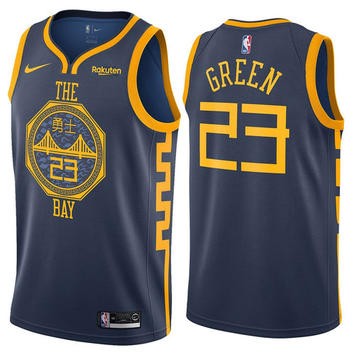 23 - Draymond Green Golden State Warriors City Edition Swingman Jersey - Indigo