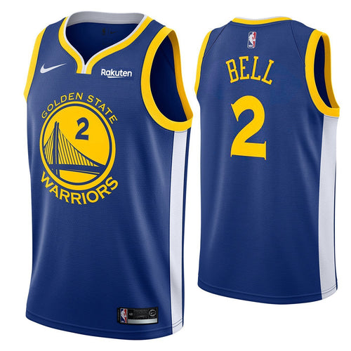 2 - Jordan Bell Golden State Warriors Swingman Icon Jersey - Royal