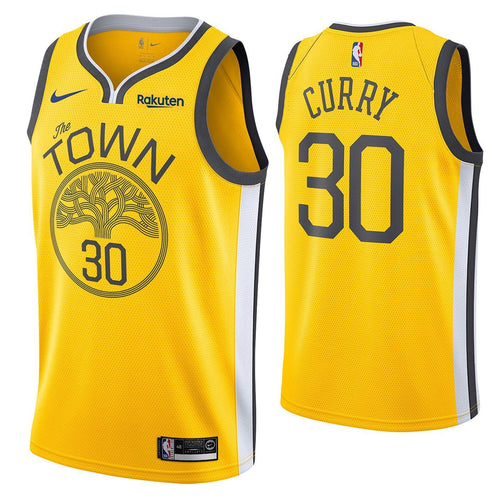 30 - Stephen Curry Golden State Warriors Edition Swingman Jersey - Gold