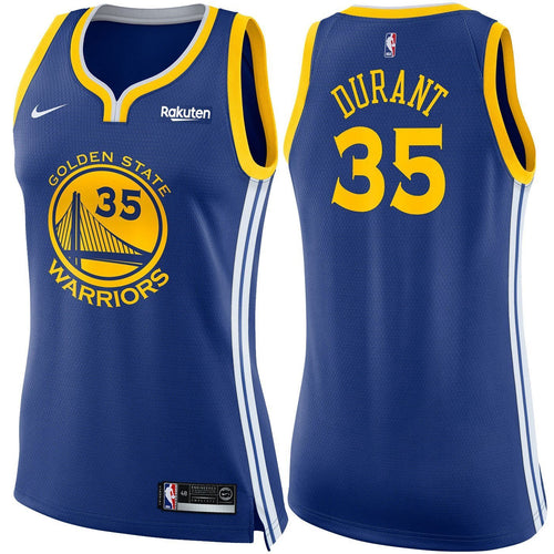 35 - Women's Kevin Durant Golden State Warriors Swingman Icon Jersey - Blue