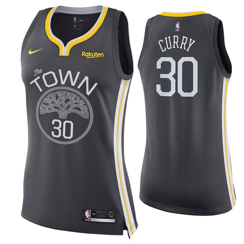 30 - Women's Stephen Curry Golden State Warriors Swingman Jersey - Grey