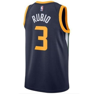 3 - Icon Swingman Jersey - MensApparelJerseys - Utah Jazz - Rubio Ricky - Primary - Navy
