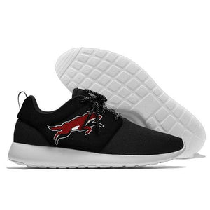 Men Arizona Coyotes Roshe Style Lightweight Running Shoes - Black