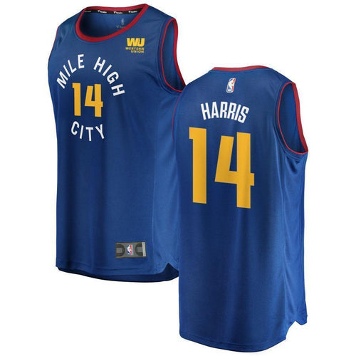 14 - Gary Harris Denver Nuggets Swingman Association Jersey - Blue