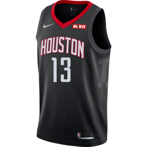 13 - James Harden Houston Rockets Statement Edition Swingman Jersey - Black