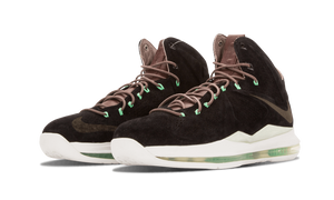 Nike Lebron 10 Ext Qs Black/black-dk Fld Brown-trmln