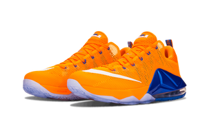 Nike Lebron 12 Low Bright Citrus/wht-ttl Orng-sr