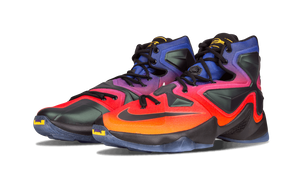 Nike Lebron 13 Db Laser Orange/black-crt Purple