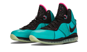 Nike Lebron 8 Retro/black-pnk Flsh-flmnt Grn