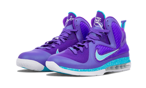 Nike Lebron 9 Pure Purple/turquoise Blue-wht