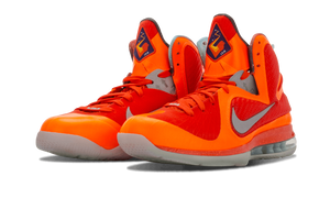 Nike Lebron 9 As Ttl Orng/mtllc Slvr-tm Orng-mn