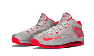 Nike Lebron Air Max 11 Low Base Grey/laser Crimson