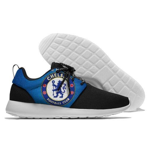Men Chelsea Roshe Style Lightweight Running Shoes - Black And Blue 3