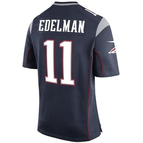 Nike Julian Edelman #11 Game Jersey Navy