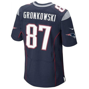 Nike Elite Rob Gronkowski #87 Jersey-Navy